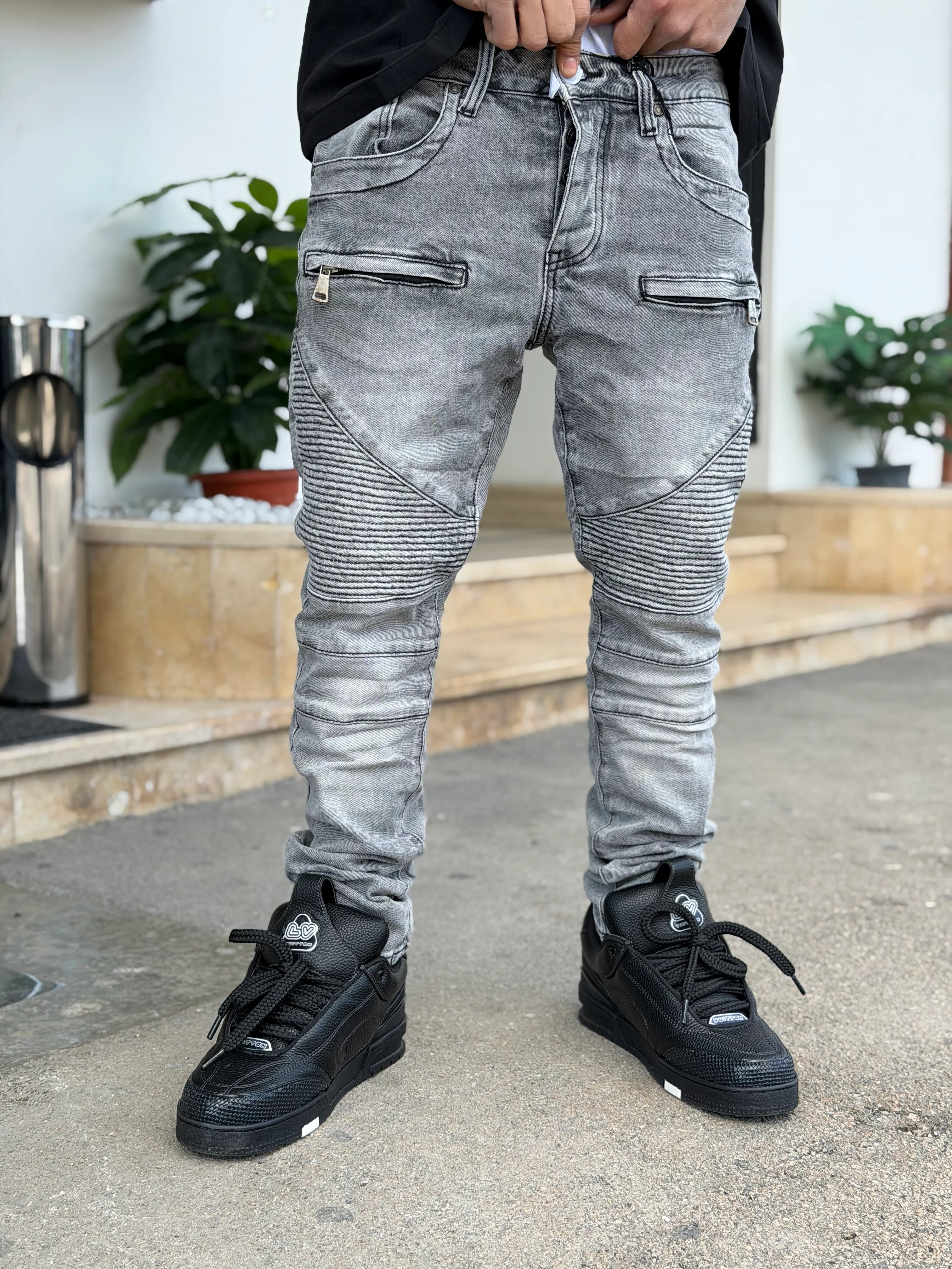 BIKER GREY DAV1013G