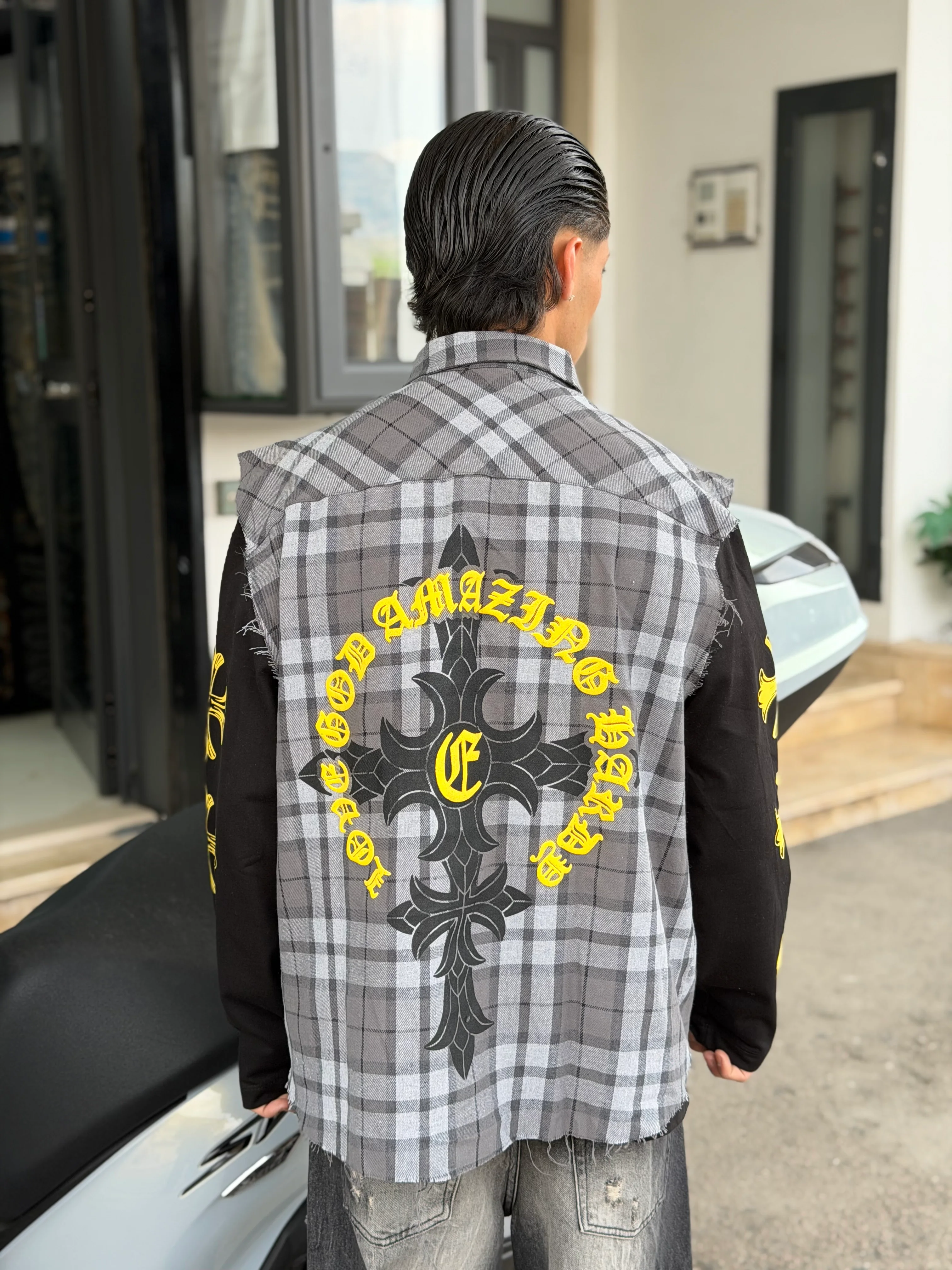 CAMICIA DOUBLE  LONGSLEEVE BUNKER ART156 - Image 10