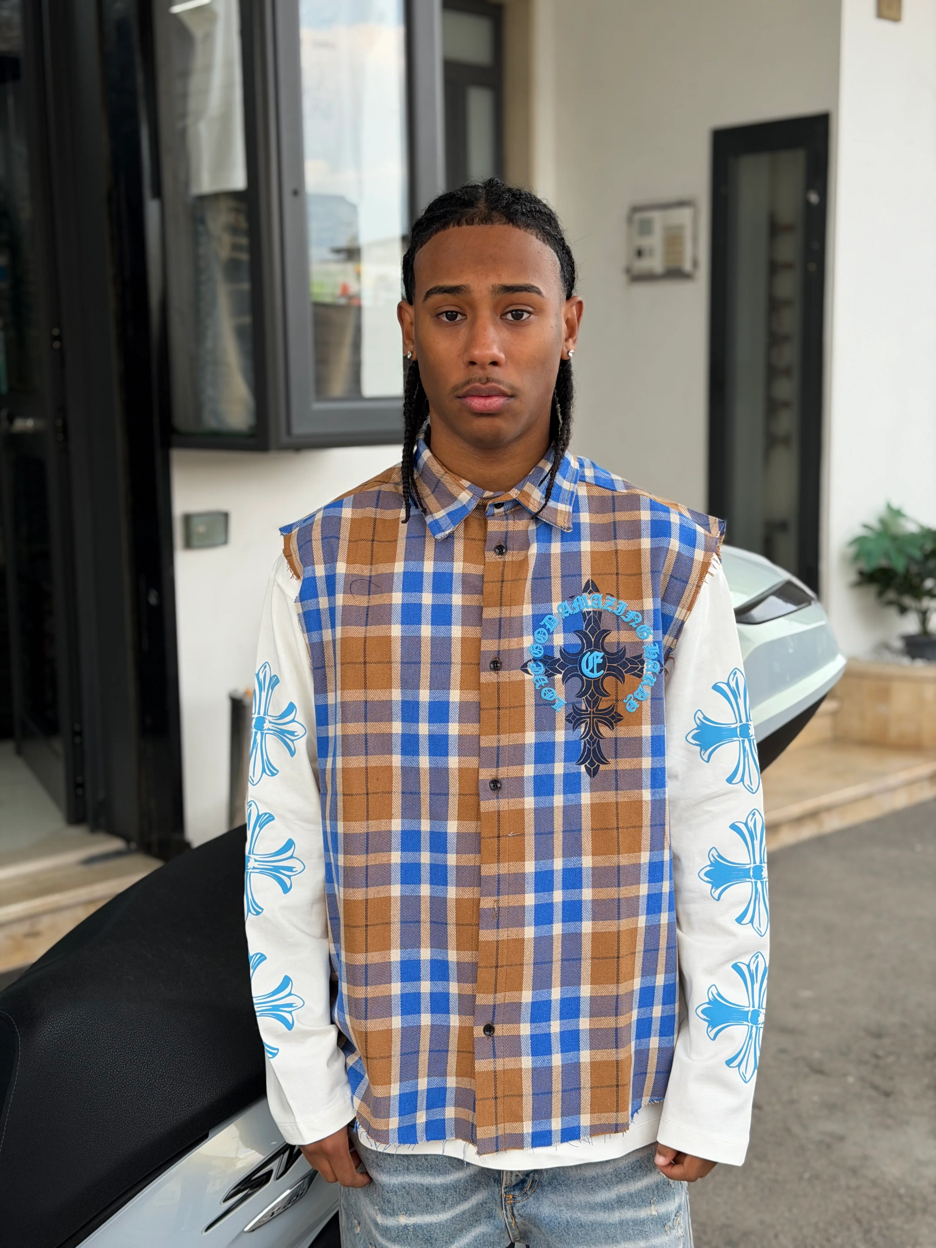 CAMICIA DOUBLE  LONGSLEEVE BUNKER ART156 - Image 5