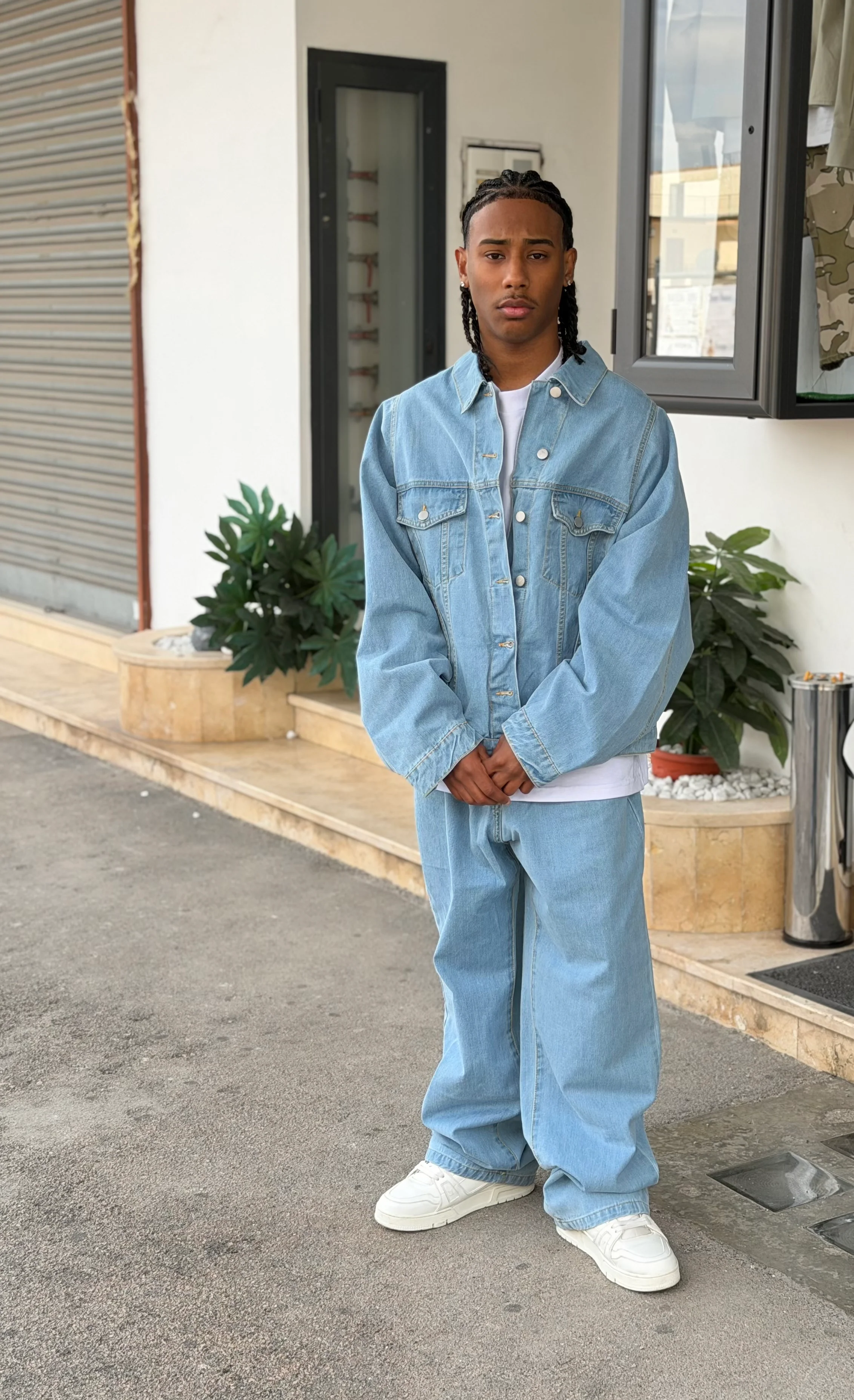 COORDSET DENIM HIROSHI HYDO - Image 3