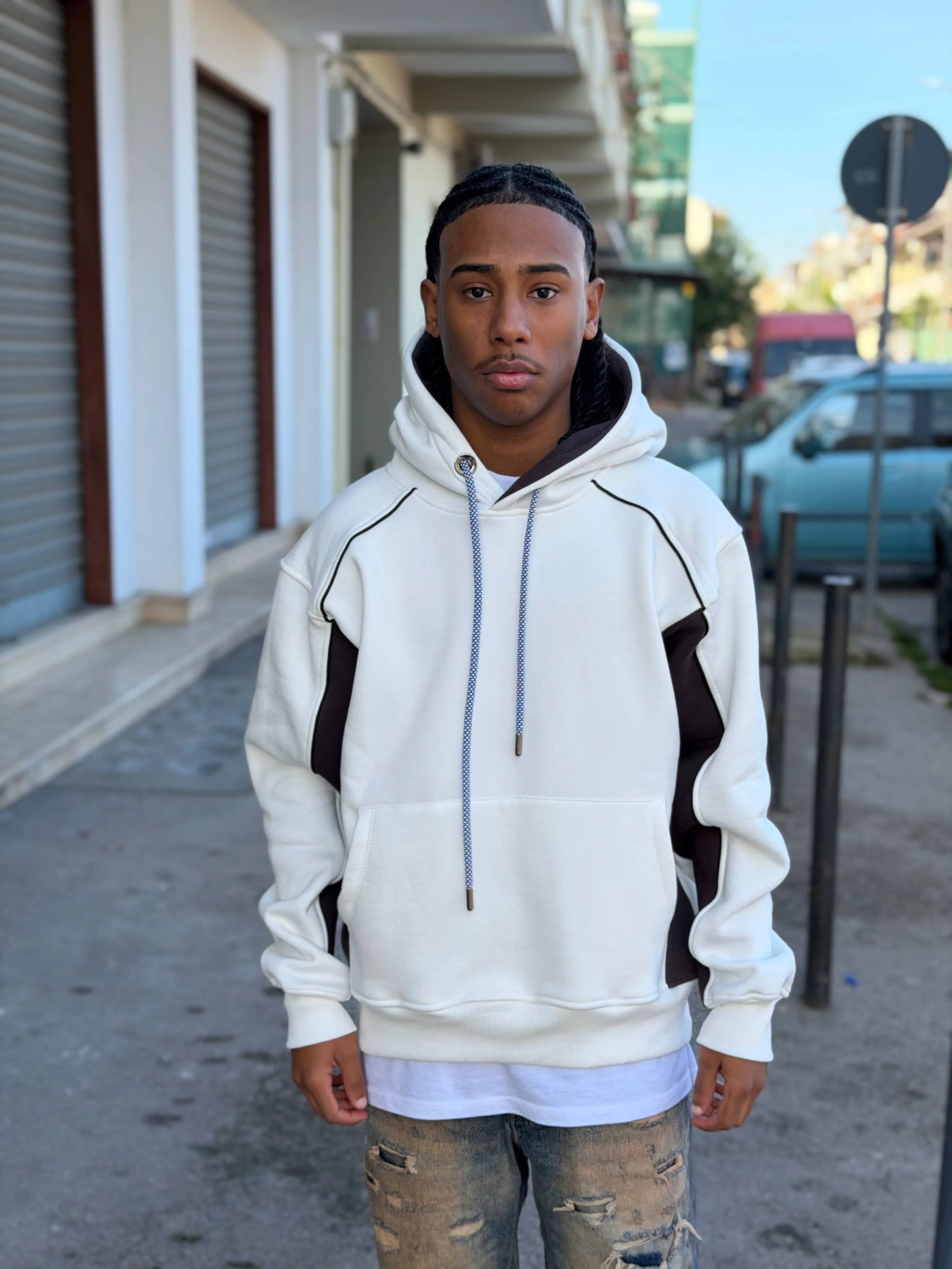HOODIE BICOLOR JAMES MERCURY - Image 3