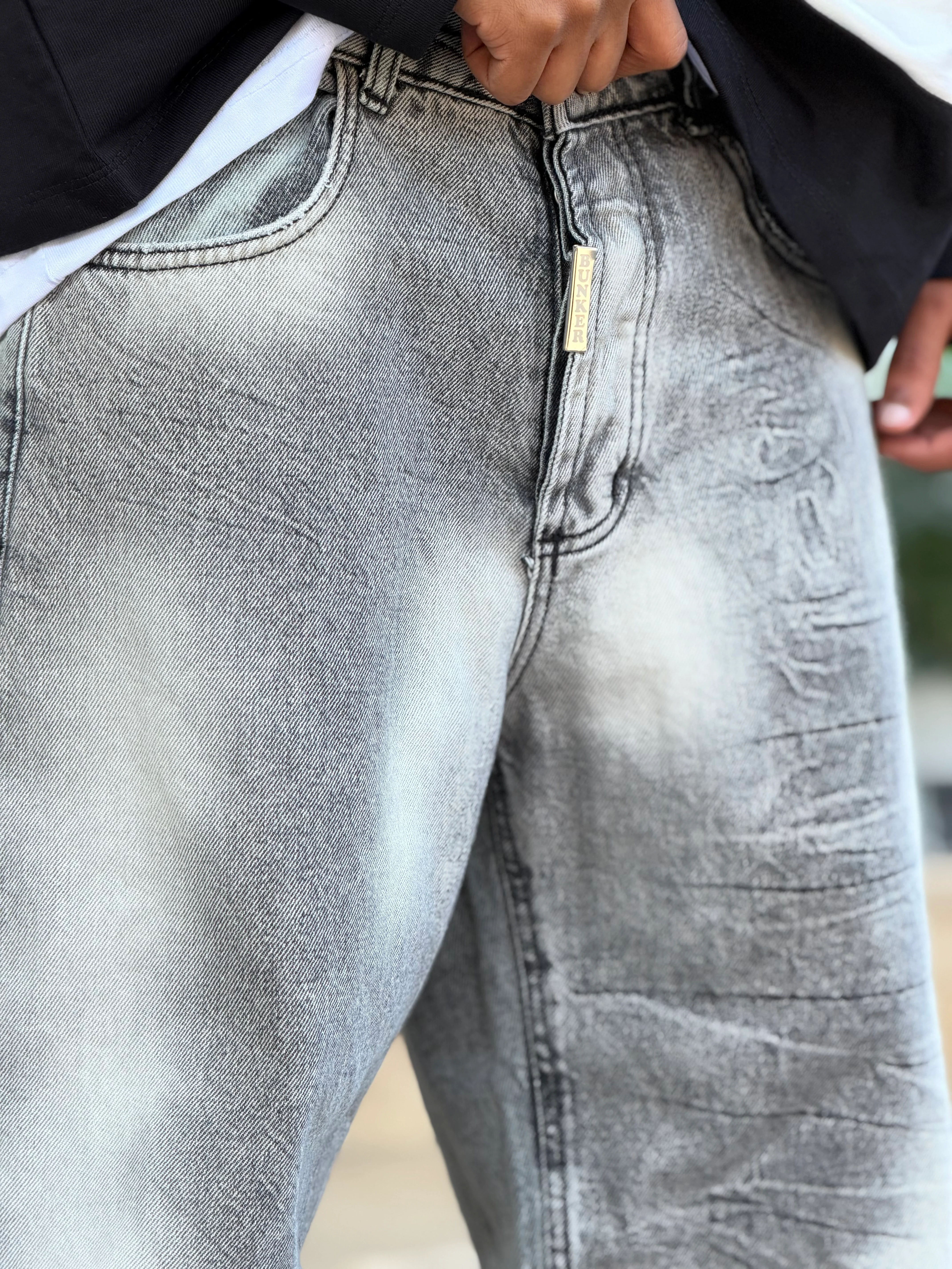 JEANS BUNKER GREY LEGATURE - Image 2