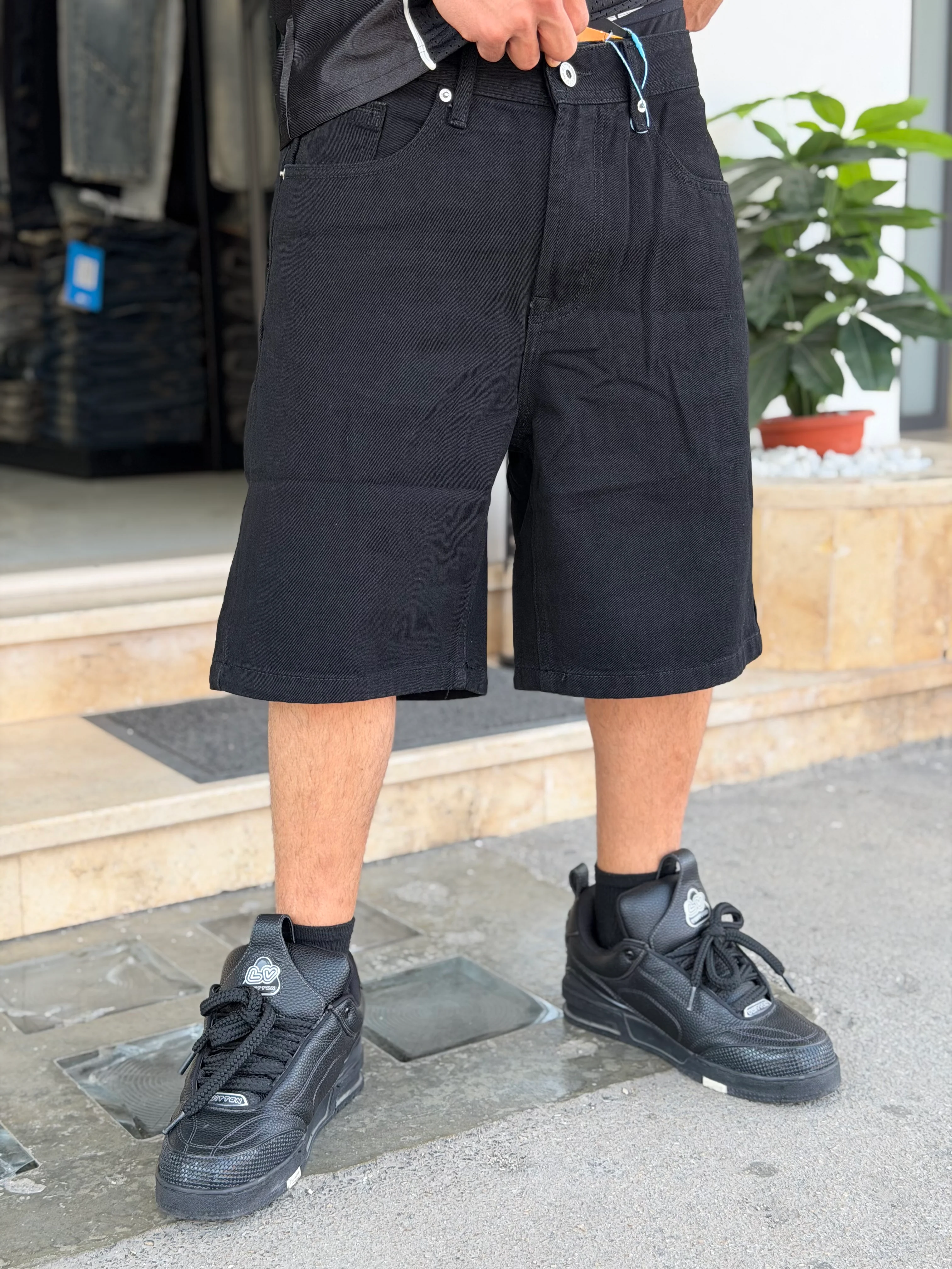 SHORT BASIC BLACK 0640