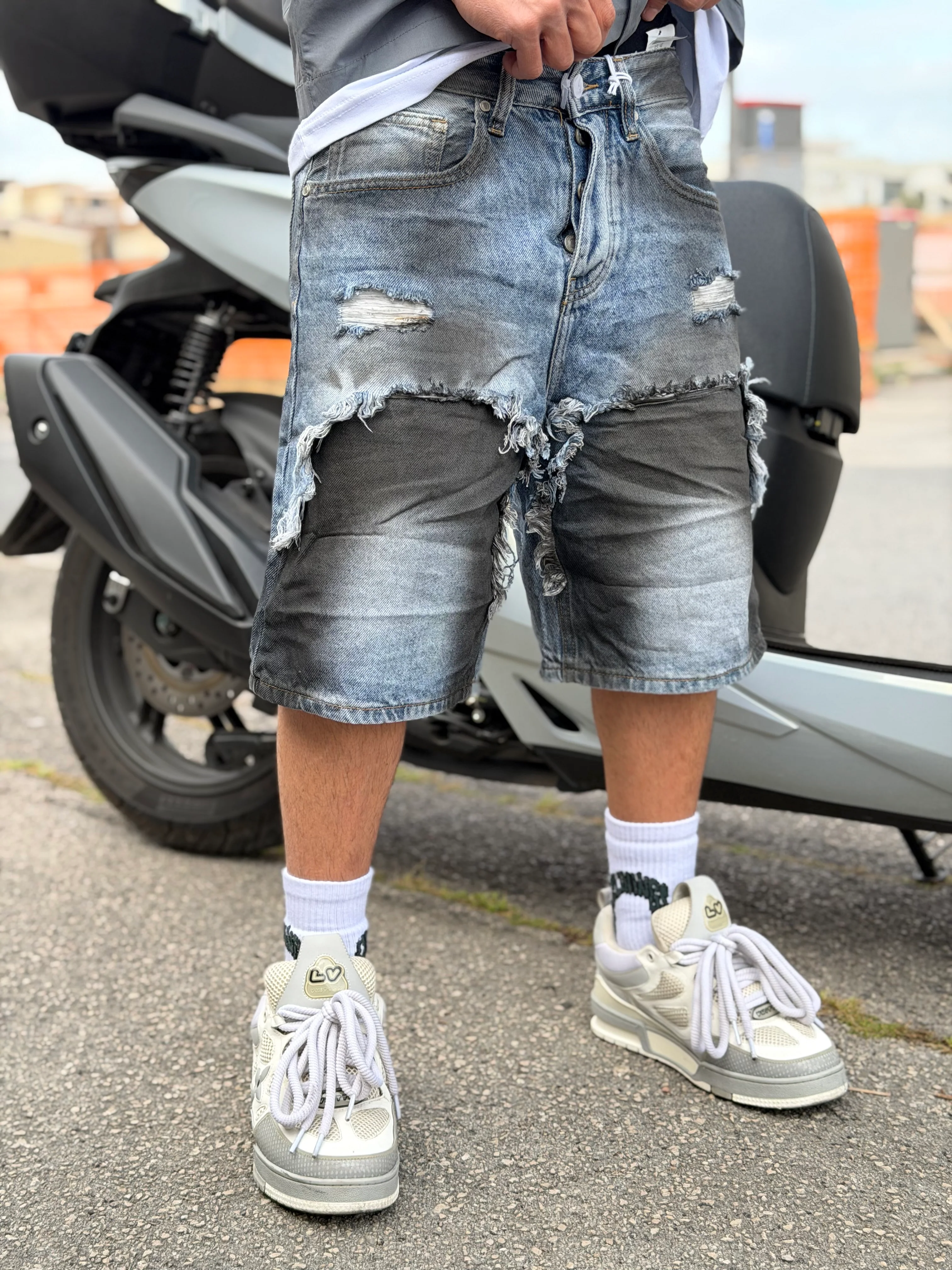 SHORT WASH DENIM JD8523