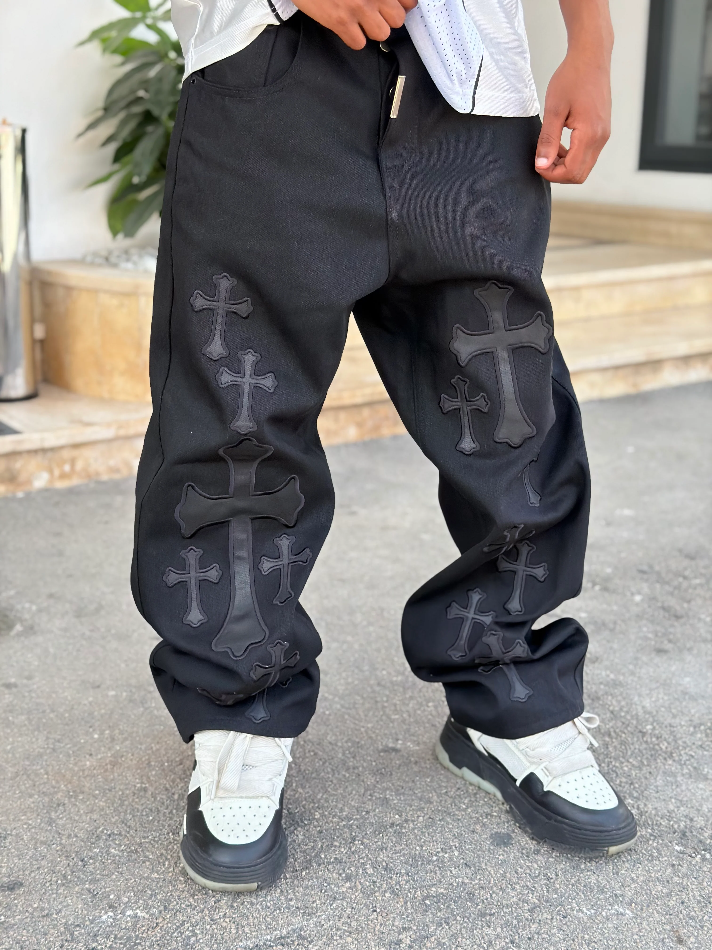 SUPER BAGGY BLACK CHROME 17