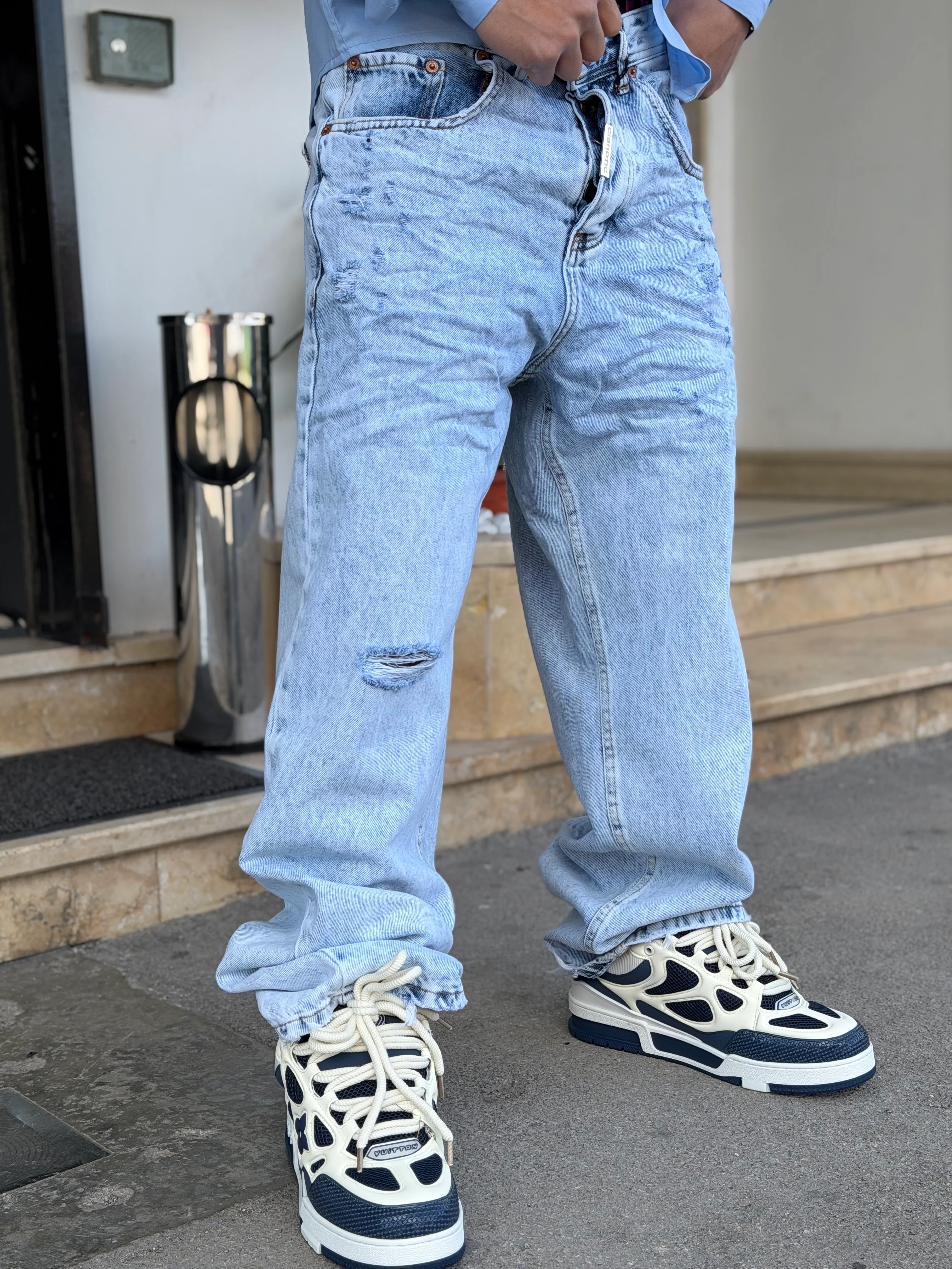 SUPER BAGGY CIANOTIC VEINS 2 BLUE
