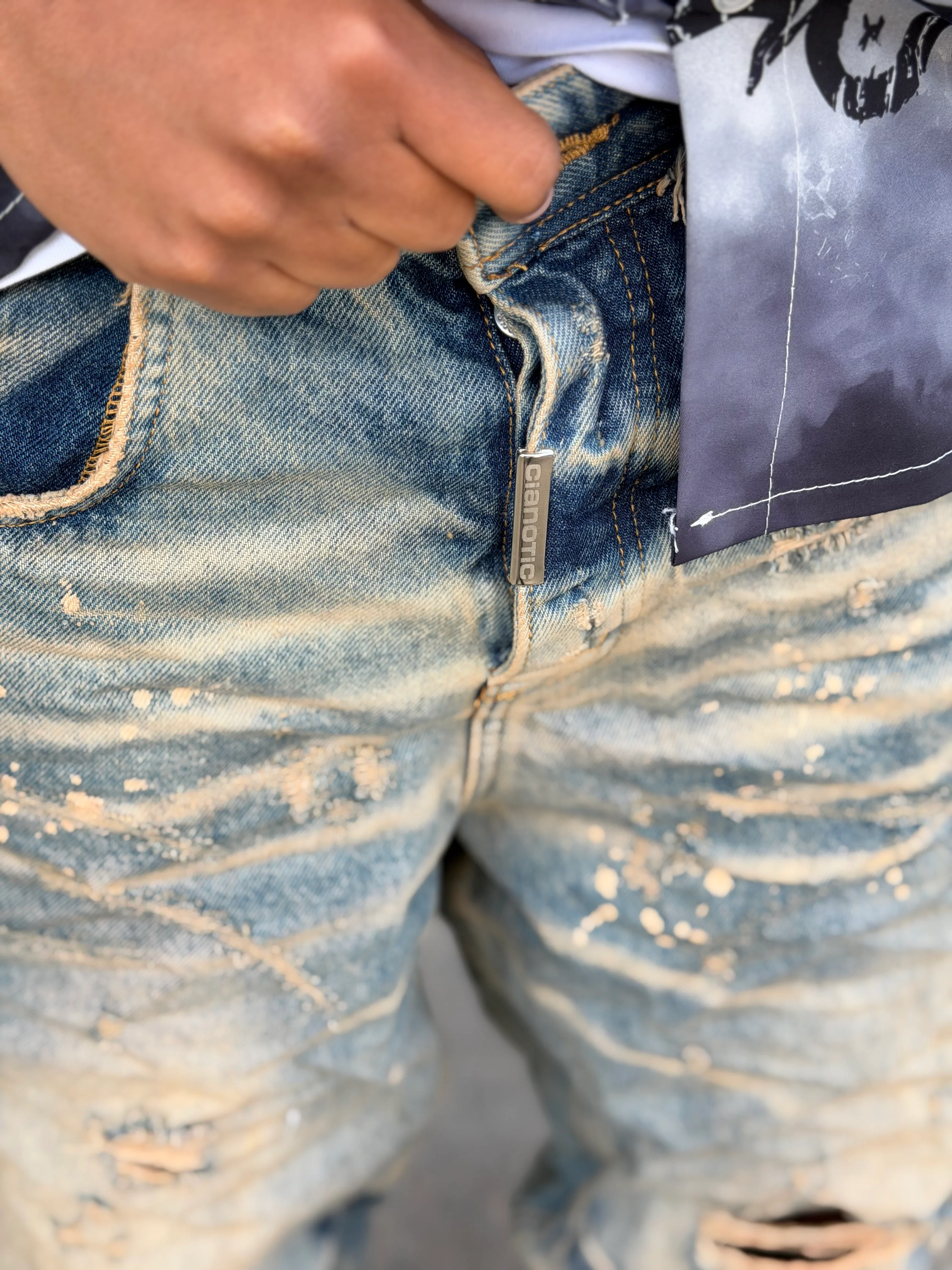 SUPER BAGGY URBAN DUST BLUE - Image 3