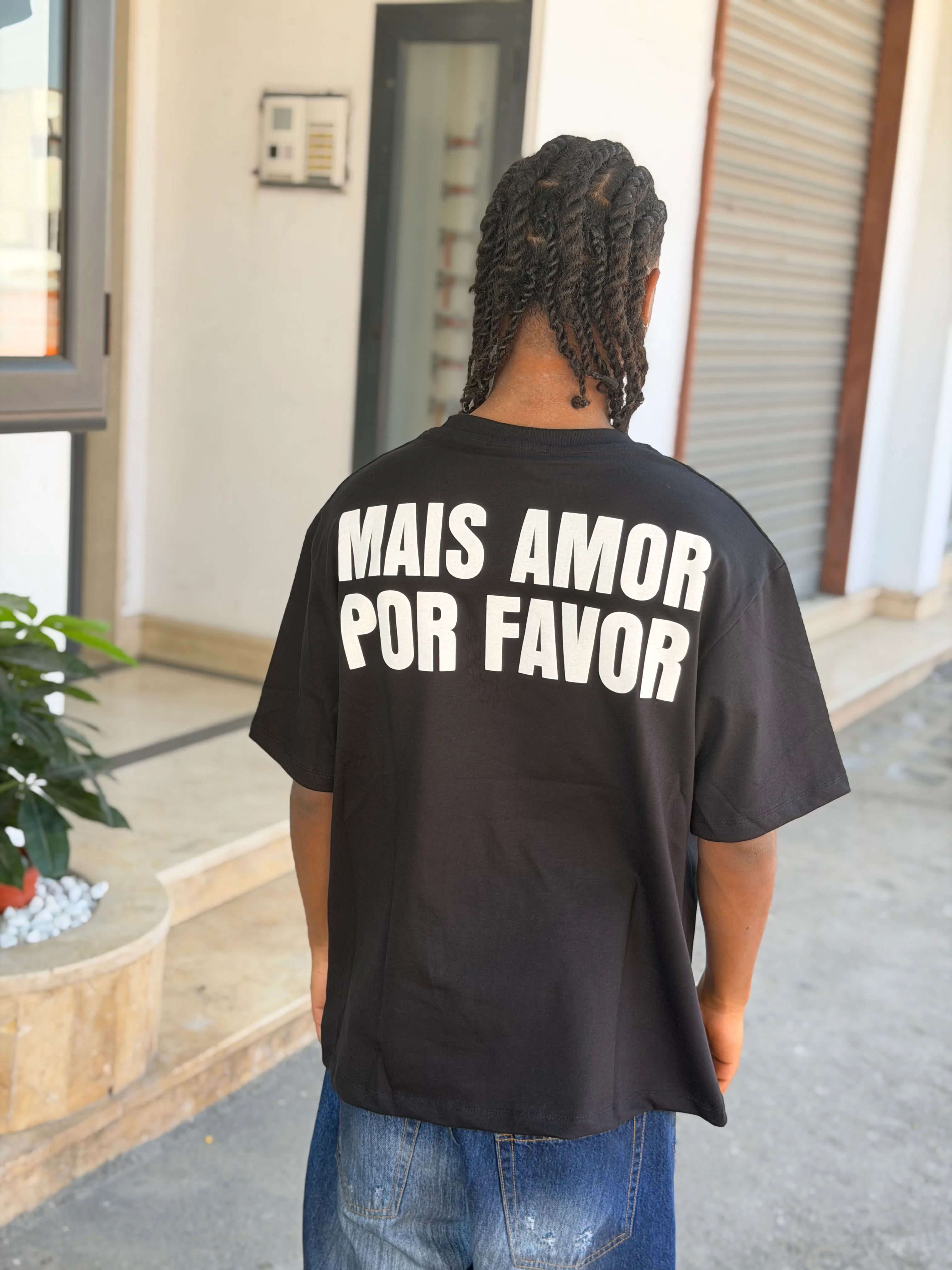 T-SHIRT PS-41518 “MAIS AMOR POR FAVOR”