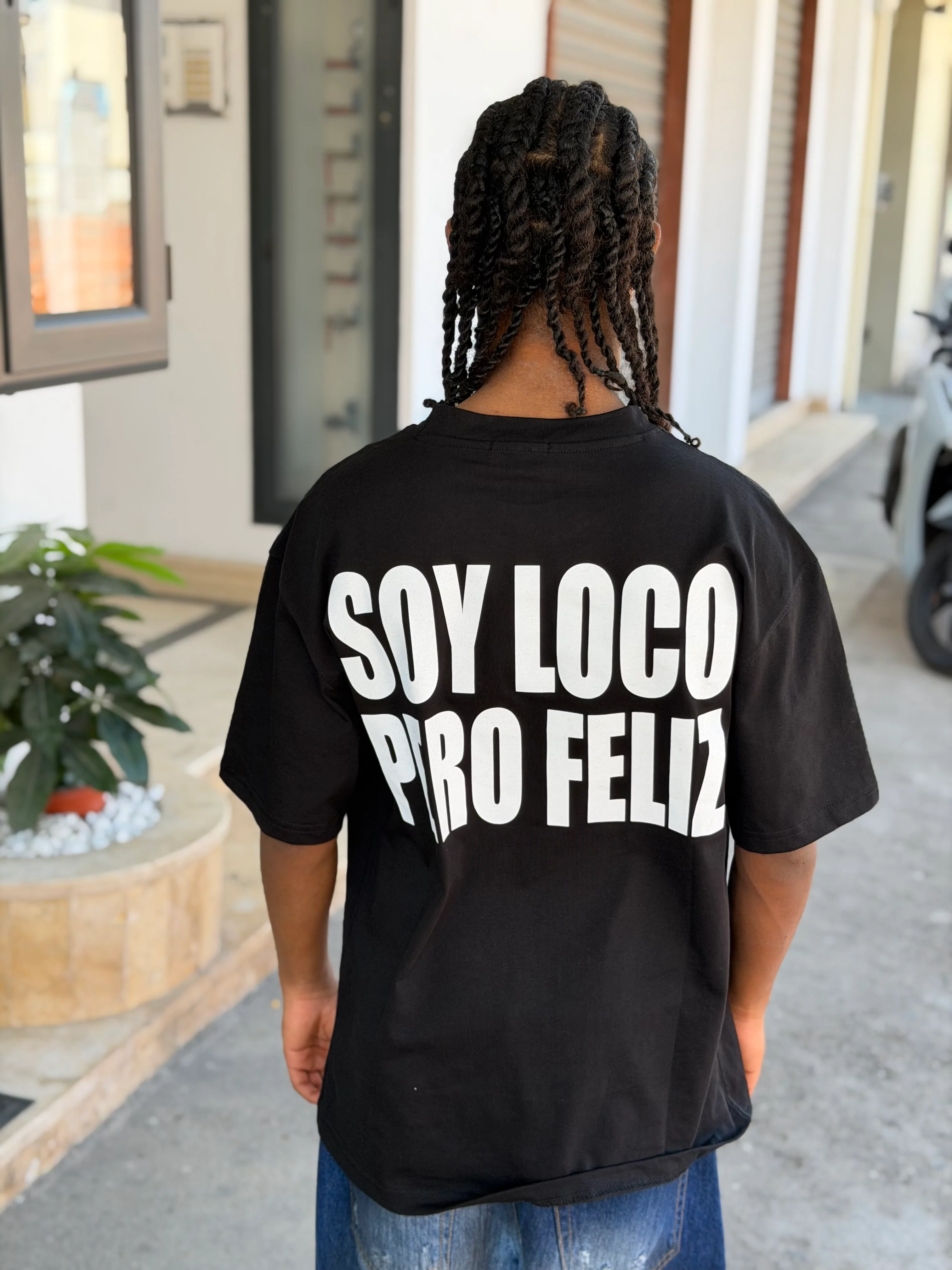 T-SHIRT PSM401 “SOY LOCO PERÒ FELIZ”